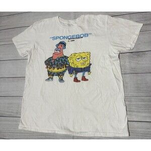 Spongebob SquarePants Patrick Star c. 1999 Nickelodeon Cartoon Shirt Size XL